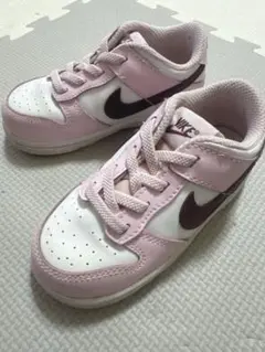 Nike ダンク スニーカー ピンク/ホワイト　14cm