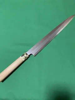 菊秀本鍛錬　源昭忠　柳刃包丁　全長345mm 菊秀本鍛錬 源昭忠 柳刃包丁 全長345mm