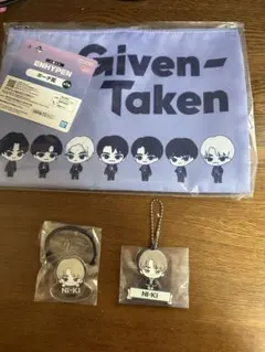 ENHYPEN 一番くじ3点セット　ニキ　ポーチ　チャーム　アクセサリー