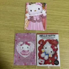 ハローキティ　カード系　３枚セット