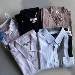 長袖シャツ☆メンズ☆Lサイズ☆5枚セットまとめ売り