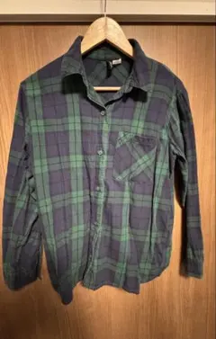 H&M シャツ チェック柄 XS