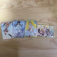 【プリキュアウエハース12】ふたりはプリキュアMaxハート4枚セット