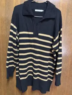 AMERICAN HOLIC ストライプニットセーター M
