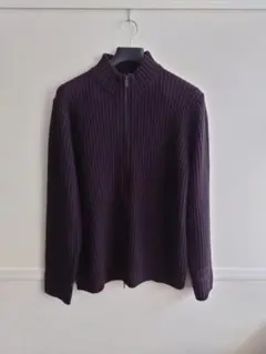 【新品未使用】UNIQLO +J ミドルゲージリブフルジップセーター ユニクロ公式 | ミドルゲージリブフルジップセーター（長袖）