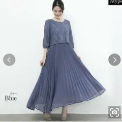 大きめsizeセットアップ風ワンピースドレス