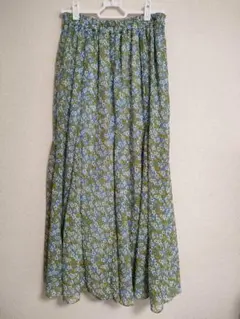 花柄ロングスカート　サイズM