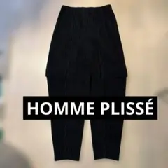 HOMME PLISSÉ オムプリッセ cargo ブラック 黒 サイズ1