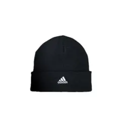 adidas 黒 ニット帽 フリーサイズ