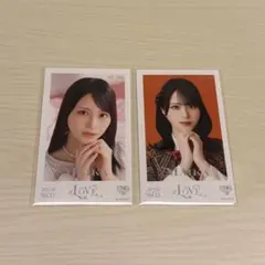 イコラブ 佐々木舞香 髙松瞳 赤背景② ヨリ =LOVE 手遅れcaution