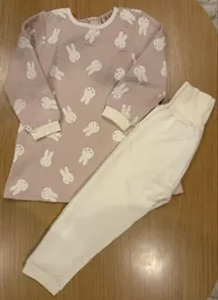 プティマイン☆ミッフィー キルト パジャマ☆110cm