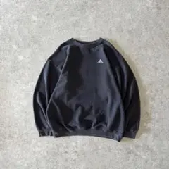 adidas TEAM 00sスウェット トレーナー ブラックLサイズ USA製