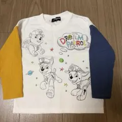 klädskåp パウ・パトロール 長袖Tシャツ 100cm 蛍光塗色ありのサムネイル