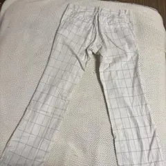 adidas ゴルフ　チェック柄パンツ サイズ76