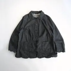 Roaman's Black DenimCoverall 18W women's