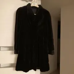 ヴィンテージ　黒SAGAミンクコート　希少