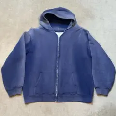 50s 60s vintage ジップ パーカー ダブルフェイス サンフェード - メルカリ