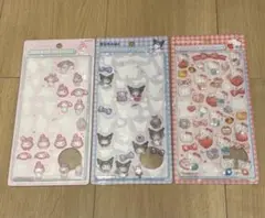 サンリオ　ボンボンドロップシール　3こセット