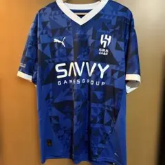 【正規品・美品】アル・ヒラル 23-24 ユニフォーム #22 サヴィッチ XL