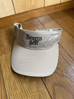 Beams golf ベージュ バイザー
