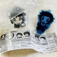 鬼滅の刃　獪岳　おねむたん　ここみえ　フィギュア　アクリルキーホルダー