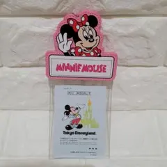 【東京ディズニーリゾート】フロンティアウッドクラフト カードホルダー ミニーのサムネイル