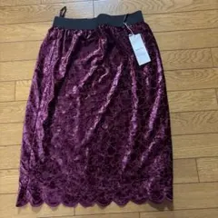 COMME CA ISM ひざ丈スカート