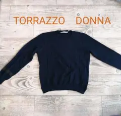 【今日だけ値引き】TORRAZZO DONNA 　ニット　NAVYのサムネイル