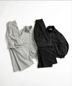 ウェアのみ Adoon plain ダブルジップスウェット