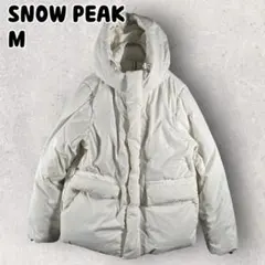 SNOW PEAK スノーピーク ダウンジャケット M ホワイト 700フィルのサムネイル