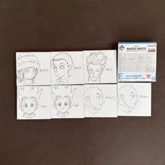 HUNTER×HUNTER　一番くじ　E賞　キャンバスボード　5種7枚