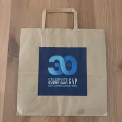 GAP ショップ袋 紙袋 30周年記念