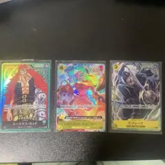 ワンピースカード　 ユースタス・キッド シャーロット・スムージー X・ドレーク