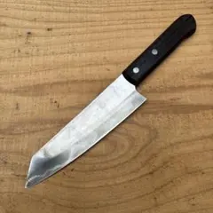 スカスカ切れます^_^昭和レトロ三徳包丁 HIGH STAINLESSのサムネイル