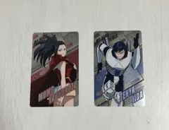 ヒロアカ　トレカ　八百万百　飯田天哉