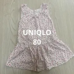 UNIQLO ベビー ワンピース 花柄 80cmのサムネイル