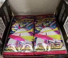 ⑥封入率一致　メガシンフォニア　1box　シュリンクなし　ぺりぺりなし