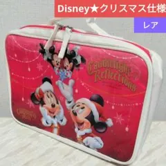 ♥TDS・東京ディズニーシー・ミッキー・ミニー・クリスマスバッグ・手提げ・ピンク