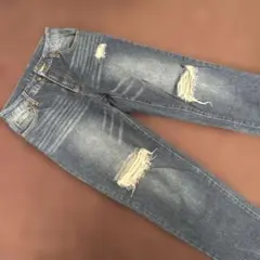 神戸レタス　ダメージジーンズ　ストレートのサムネイル