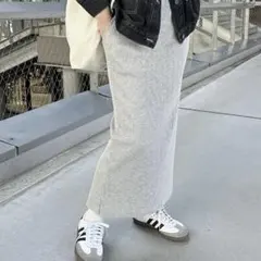 アンドミー　セルフカットリブ タイトスカート M