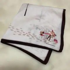 BURBERRY イラストデザイン ハンカチ