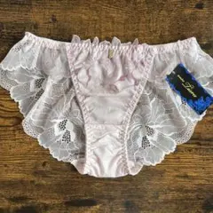 レディースショーツ　レース　パンツ　パンティ　St.Audrey 女性下着ピンク