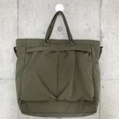 ユニクロ C 2WAYユーティリティバッグ オリーブ色 旧品番