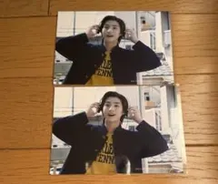 バトキン 生写真 ICEx 志賀李玖 2枚