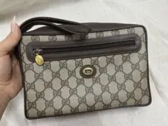 GUCCI セカンドバッグ　モノグラム　オールドグッチ