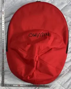 【FELISSIMO キャップ型 リュックサック レッド】のサムネイル