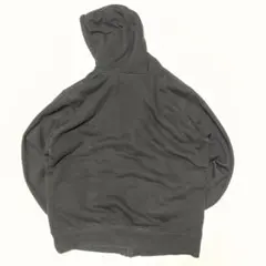 Y2K Old UNIQLO風 裏ボア ジップパーカー 黒 ブラウンボア M