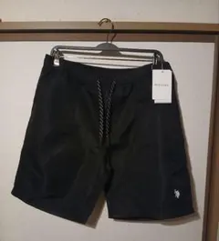 新品メンズ　Lサイズ U.S. POLO ASSN. ショートパンツ ブラックのサムネイル