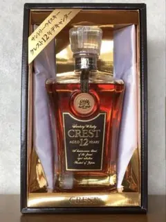 未開栓　酒　サントリー　エクセレンス　クレスト12年　ウイスキー　箱付き 未開栓 酒 サントリー エクセレンス クレスト12年 ウイスキー 箱付き