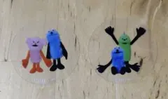 パペットスンスン×スシロー　コラボクリアピック　2枚組